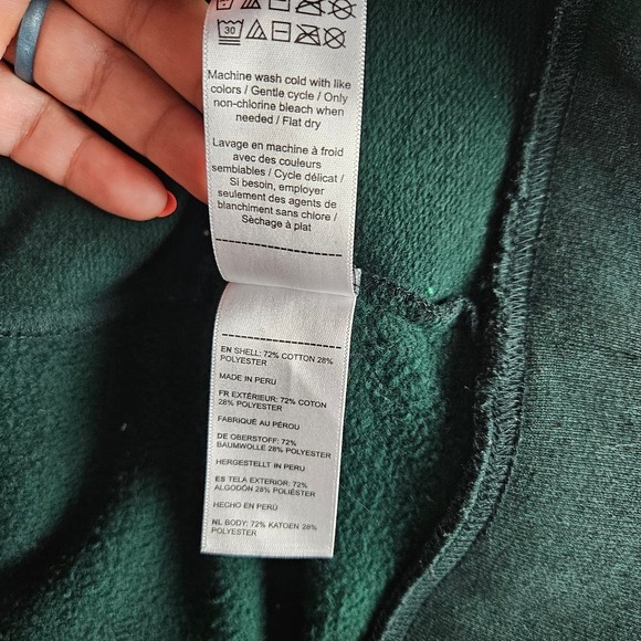 UntuckIt Corral Quarterzip 1/4 Zip Sweatshirt Men's‎ XXXL Forest Green - Picture 10 of 10